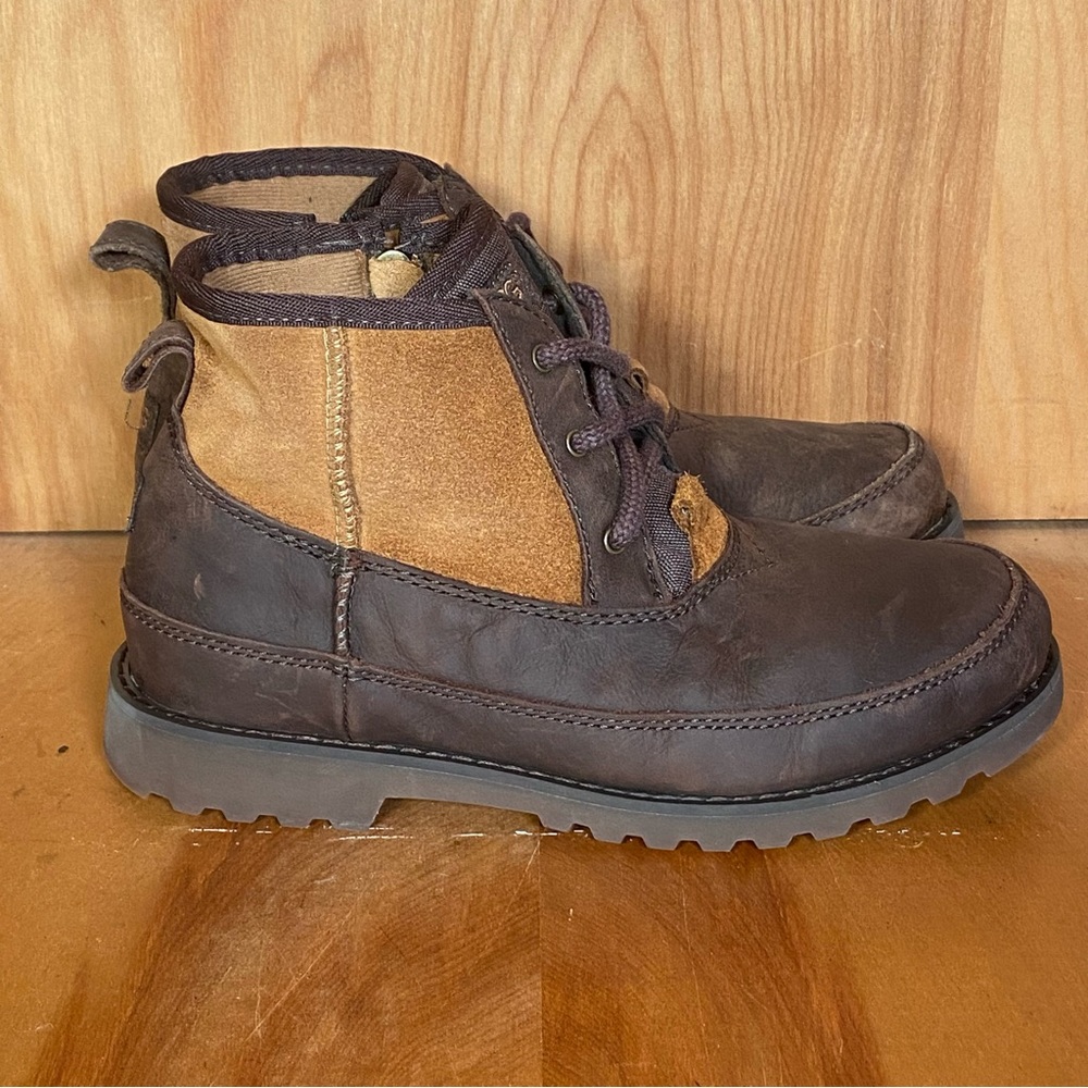 Youth 3 Ugg Bradley Ankle Boots Suede Brown SEF1313